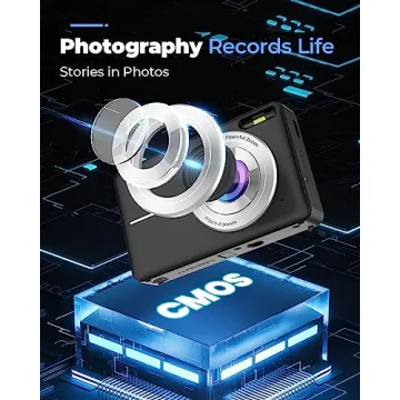 Nsoela FHD 1080P Compact Vlogging Camera for Kids