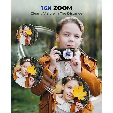 Nsoela FHD 1080P Compact Vlogging Camera for Kids