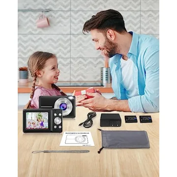 Nsoela FHD 1080P Compact Vlogging Camera for Kids