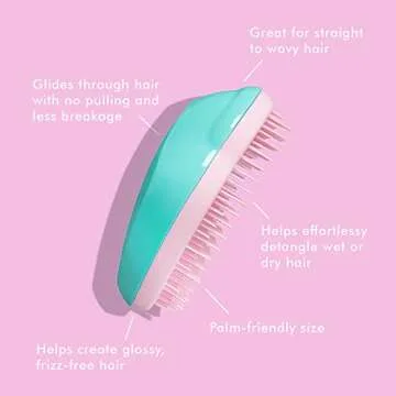 Tangle Teezer Detangling Brush for Wet/Dry Hair