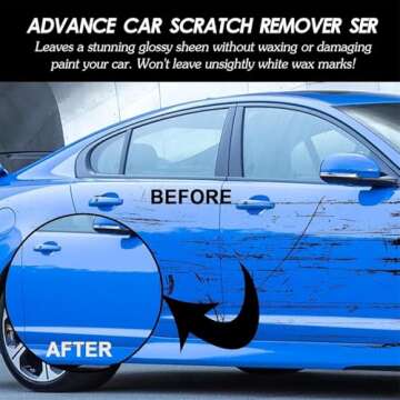 P40 Car Scratch Quick Repair Nano Spray, Instant Invisible Scratch Remover, Nano Scratch Remover, Qu...