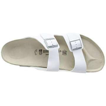 Birkenstock Classic Women's Mules, White, 48 EU