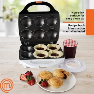 MasterChef Mini Pie Maker for Quick Mini Pies and Quiches