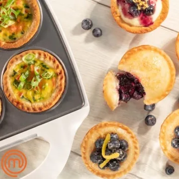 MasterChef Mini Pie Maker for Quick Mini Pies and Quiches