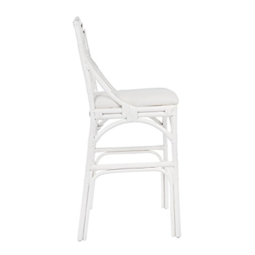 KOUBOO Chippendale Rattan Barstool for Stylish Comfort