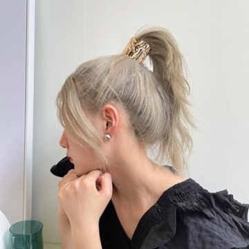 KuuGuu 8 PCS Stylish Metal Cuff Hair Clips for Women