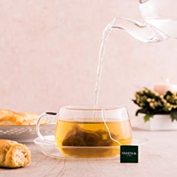 Glitter Borosilicate Glass Tea Cup & Saucer Set of 2