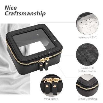 Aveniee Clear Makeup Bag - Travel Toiletry Essentials