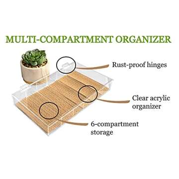 xchangeables Organizer for Apple Watch Bands Case, Sunglasses, Jewelries & Accessories Holder