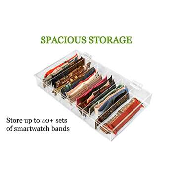 xchangeables Organizer for Apple Watch Bands Case, Sunglasses, Jewelries & Accessories Holder