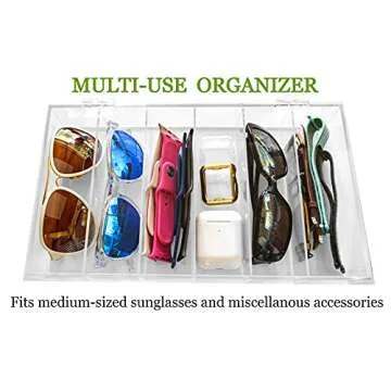 xchangeables Organizer for Apple Watch Bands Case, Sunglasses, Jewelries & Accessories Holder