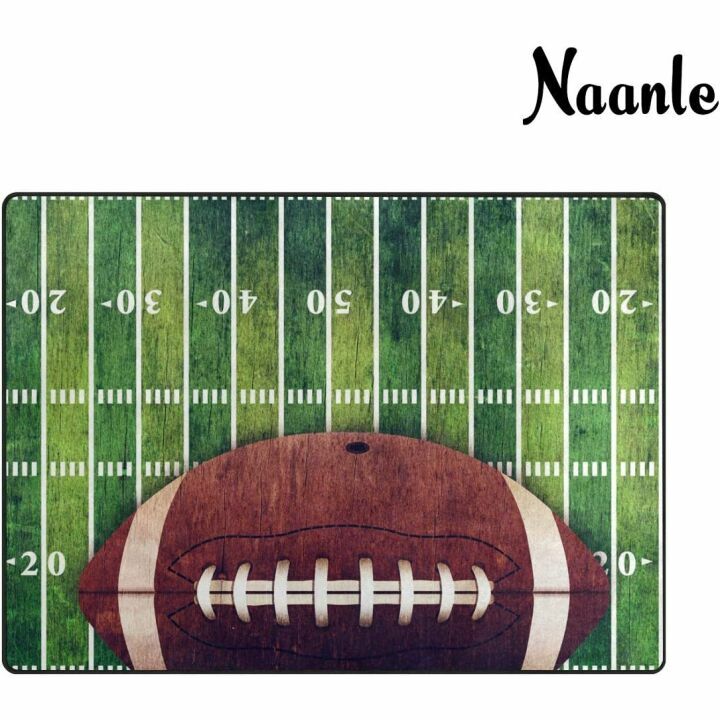 American Football Area Rug 5x7 Non Slip for Home