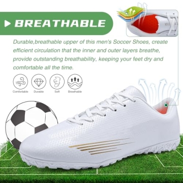 Comfortable Indoor Soccer Shoes for Men and Women