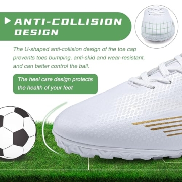 Comfortable Indoor Soccer Shoes for Men and Women