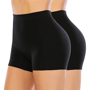 Seamless Shaping Boyshorts Panties for Women Tummy Control Shapewear Under Dress Slip Shorts Underwe...