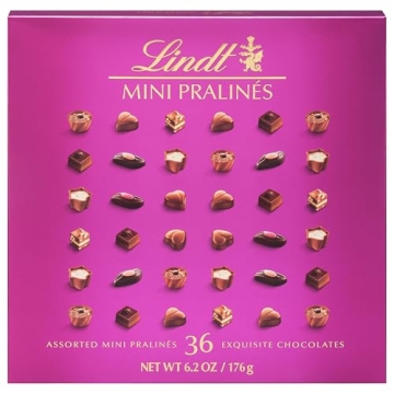 Lindt Mini Pralines Assorted Chocolates - 6.2 oz Box