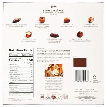 Lindt Mini Pralines Assorted Chocolates - 6.2 oz Box