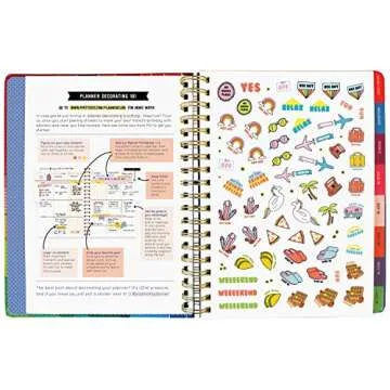 Stay Golden Planner with 1000+ Stickers for 2019-2020