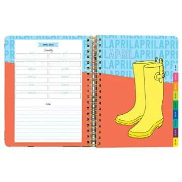 Stay Golden Planner with 1000+ Stickers for 2019-2020
