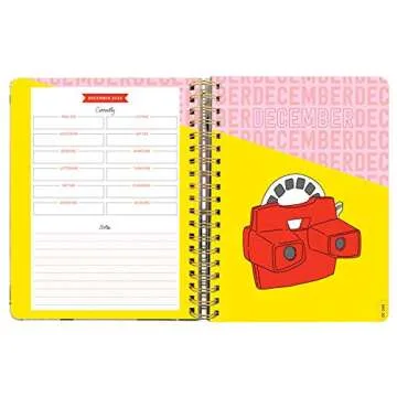 Stay Golden Planner with 1000+ Stickers for 2019-2020