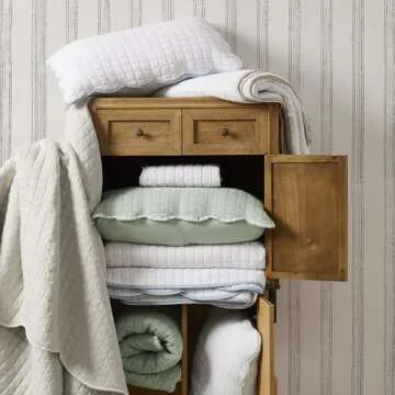 WDCOZY Stylish California King Quilt Bedding Set