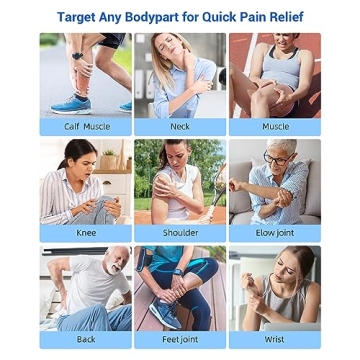 Ohuhu TENS Unit: Pain Relief Electric Muscle Stimulator