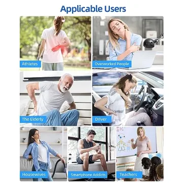 Ohuhu TENS Unit: Pain Relief Electric Muscle Stimulator