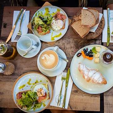 Cork Trivets for Hot Dishes, Cork Pot Holder for Hot Pots and Pans 4 Pack 8 Inch, Heat Resistant Cork Board, Hot Pads for Table and Countertop, Thick Cork Coasters for Drinks