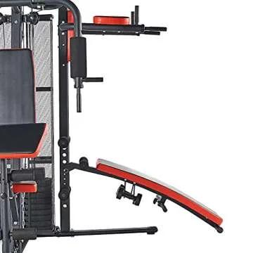 BalanceFrom-Home-Gym-System Workout-Station with 380LB of Resistance, 145LB-Weight Stack, Comes with Installation Instruction-Video