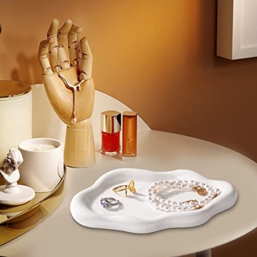 Charming Cloud-Shaped BIGPIPI Ceramic Jewelry Tray