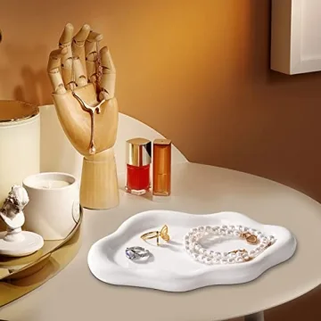 Charming Cloud-Shaped BIGPIPI Ceramic Jewelry Tray