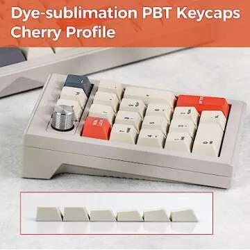 EPOMAKER CIDOO V21 VIA Programmable Gasket Number Pad, Aluminum Numpad, Bluetooth 5.0/2.4ghz/Wired Hot Swappable Numeric Keypad, with Knob, 1000mAh Battery, Poron Foam for Laptop Mac Win