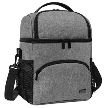 Teamoy Double Layer Cooler Bag for Baby Bottles