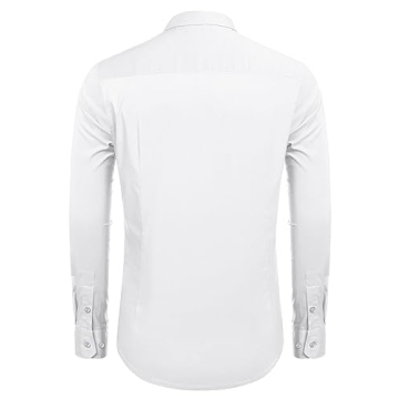 Stylish COOFANDY Casual Button Down Shirt for Men - Soft & Lightweight