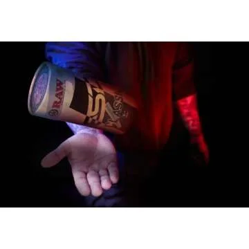 RAW Cones Classic 1-1/4 Size - 150 Pack - Slow Burning Pre Rolled Cones with Tips & Packing Tubes Included