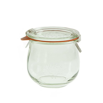 Weck Tulip Jars Set of 6 - Stylish Multi-Functional Glass Storage