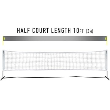 Franklin Sports Portable Pickleball Court Net Set with Paddles