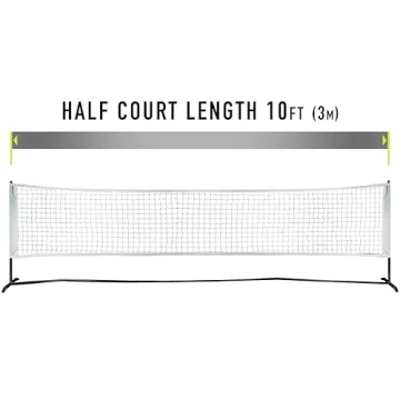 Franklin Sports Portable Pickleball Court Net Set with Paddles