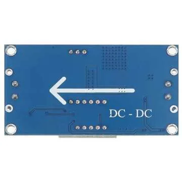 4 Pieces Adjustable LM2596S DC-DC Buck Converter Reduced Voltage Regulator Power Module 36V 24V 12V to 5V 2A Voltage Stabilizer with Digital Voltmeter Display