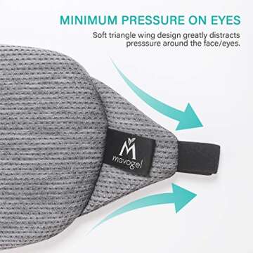 Mavogel Lightweight Sleep Eye Mask for Travel and Naps