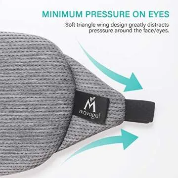 Mavogel Lightweight Sleep Eye Mask for Travel and Naps