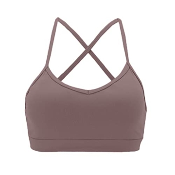 Aoxjox Workout Sports Bra - Stylish Low Impact Comfort