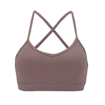 Aoxjox Workout Sports Bra - Stylish Low Impact Comfort