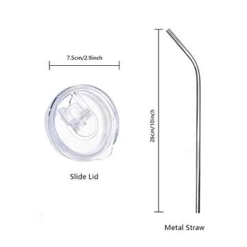 20 oz Sublimation Skinny Tumbler 4 Pack for Personalization