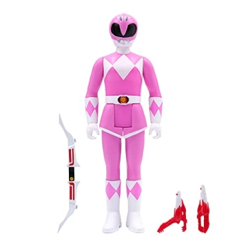 Super7 Mighty Morphin Power Rangers Pink Ranger Action Figure