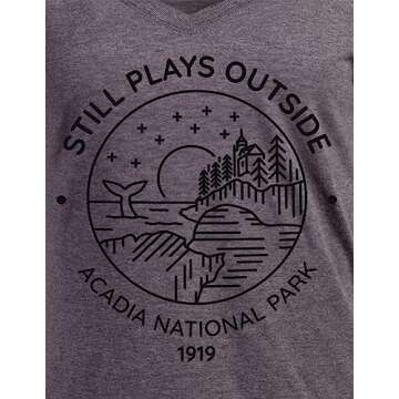 Still Plays Outside Funny Women Outdoors Shirt Top