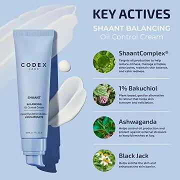 Balanced Skin with Codex Shaant Face Cream - 1% Bakuchiol
