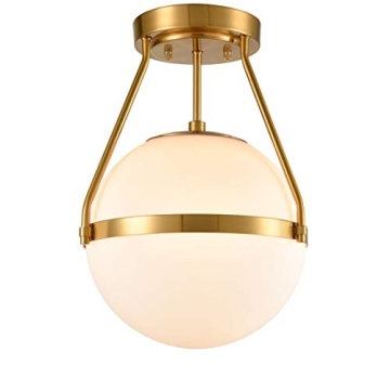 Stunning HOLKIRT Globe Ceiling Light Fixture for Any Space