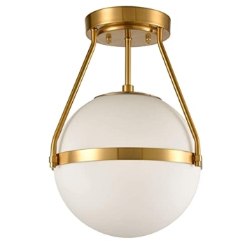 Stunning HOLKIRT Globe Ceiling Light Fixture for Any Space