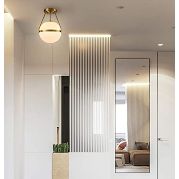 Stunning HOLKIRT Globe Ceiling Light Fixture for Any Space